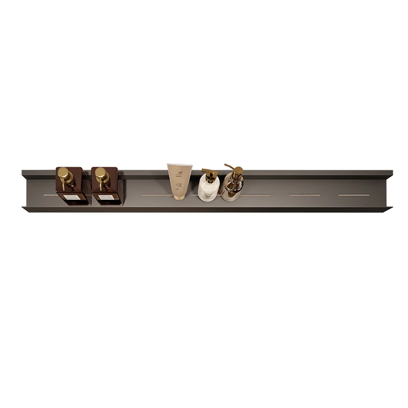 Gunmetal Bar-Shaped Steel PRAECLUSIO Rack