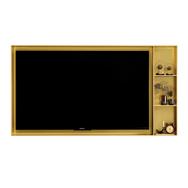 Stainless Steel TV Cabinet